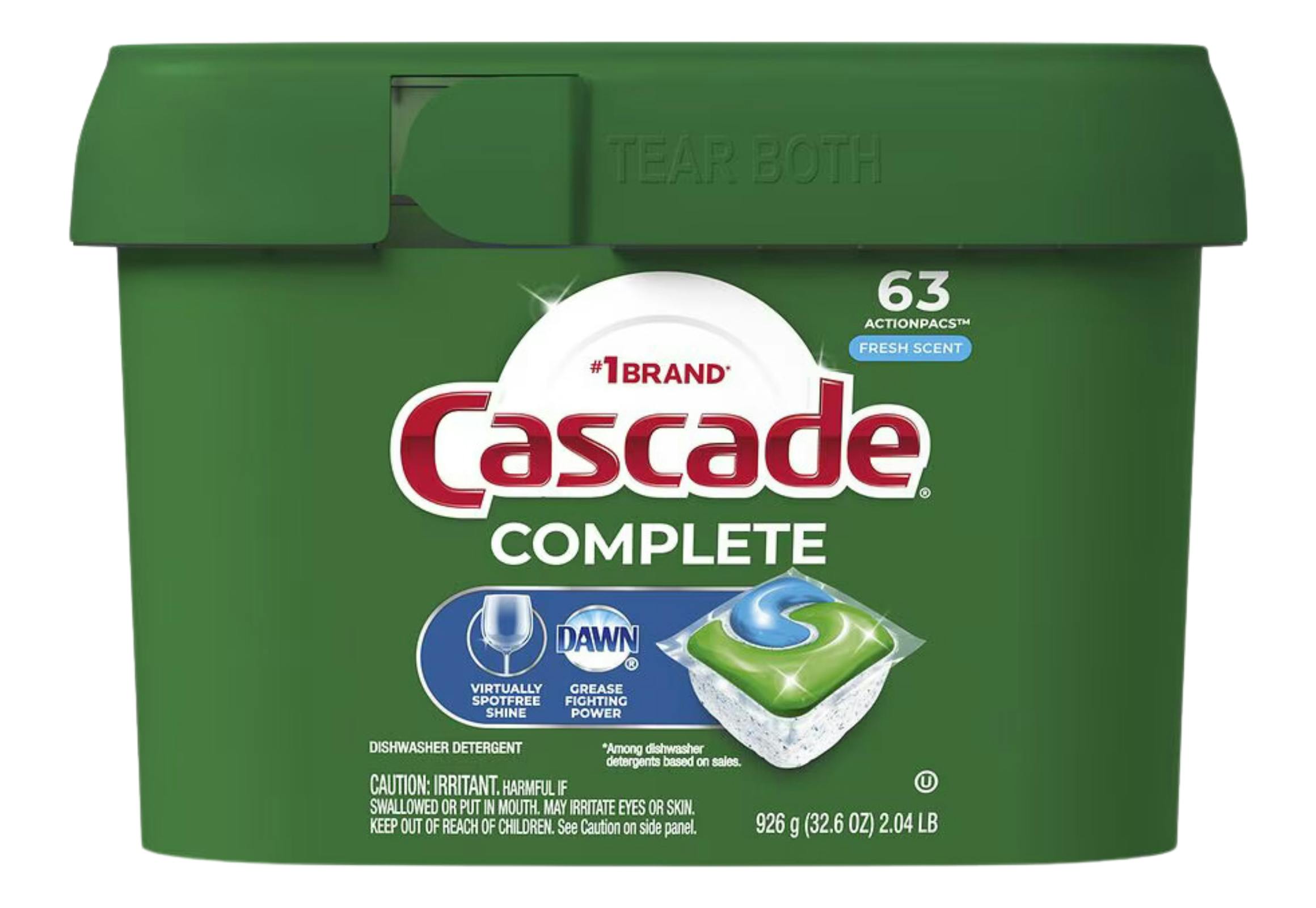 Cascade Dishwasher Pods