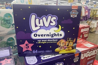 luvs overnight diapers at meijer