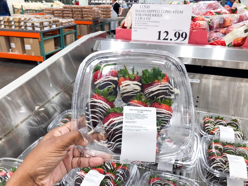 costco hand dipped chocolate strawberries