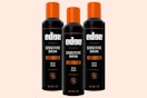 three bottles of edge shave gel