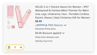 VELOZ 2-in-1 Electric Razors