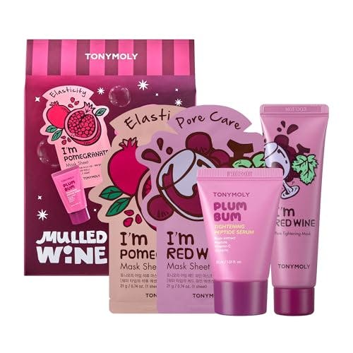 Tonymoly Mulled Wine Skincare Set