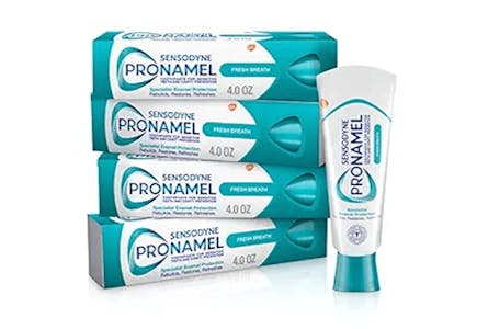 Sensodyne Pronamel Toothpaste 4-Pack