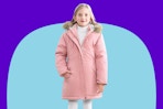 XMWEALTHY Girls Winter Coat Warm Fleece Puffer Jacket.