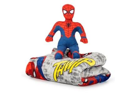 Spider-Man Pillow and Blanket Set