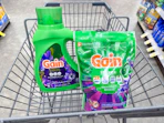 gain laundry items in walgreens cart