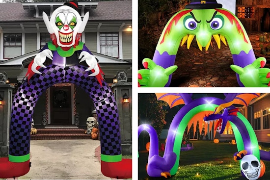 Groupon Halloween Self Inflating Archways