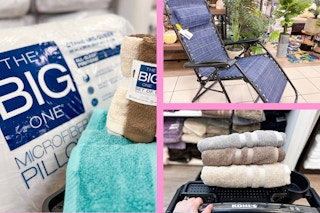 anti-gravity chair, pillows, towels, and more from Kohl's