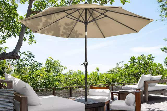 This Patio Umbrella Is Just $49 at Kohl's (Reg. $100) card image
