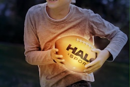 Rechargeable Light-Up Football, Only $17.49 on Amazon (Reg. $39.99) card image