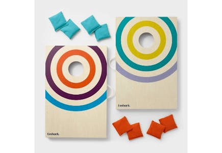 Embark Wooden Cornhole Set