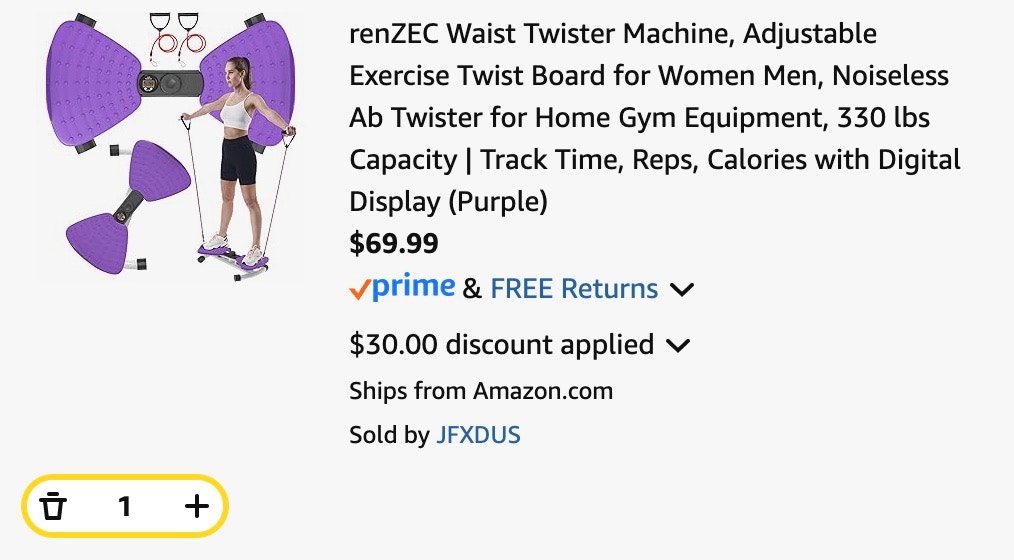 Waist Twister Machine