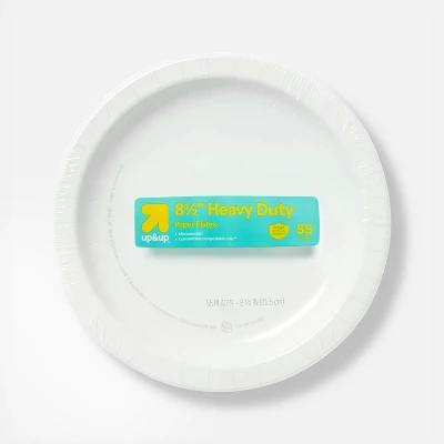2 up&up White Paper Plate Packs