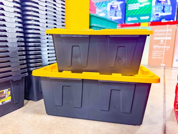 Member's Mark Heavy-Duty Storage Totes, as Low as $7.98 at Sam's Club