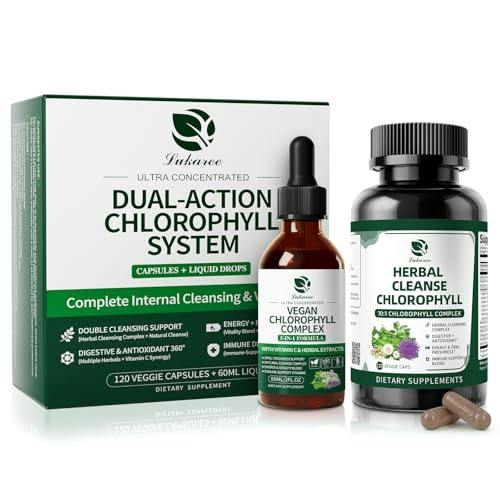 Liquid Chlorophyll Drops + Capsules