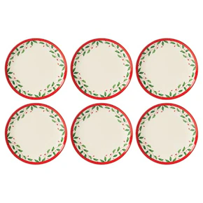 Lenox Holiday Accent Plate Set