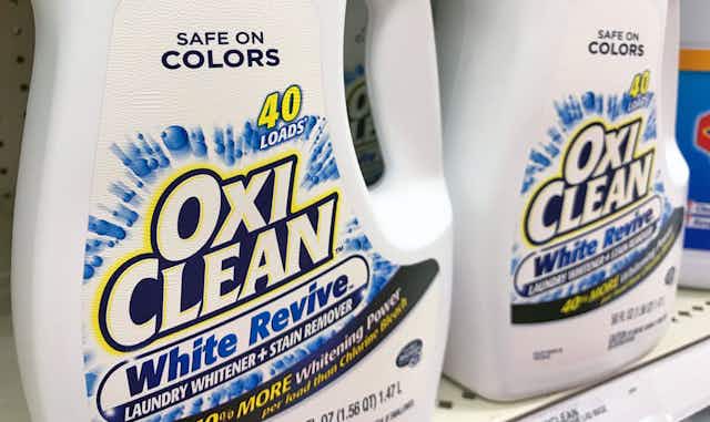 OxiClean Stain Remover — Get 3 Bottles for $10.45 on Amazon card image