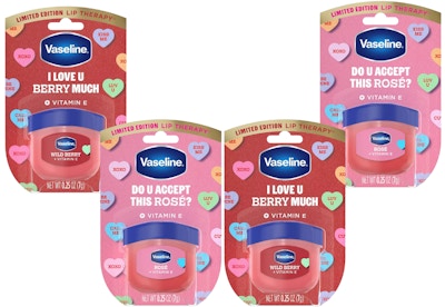 4 Vaseline Lip Therapy Balms