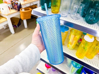dollar general true living diamond tumbler