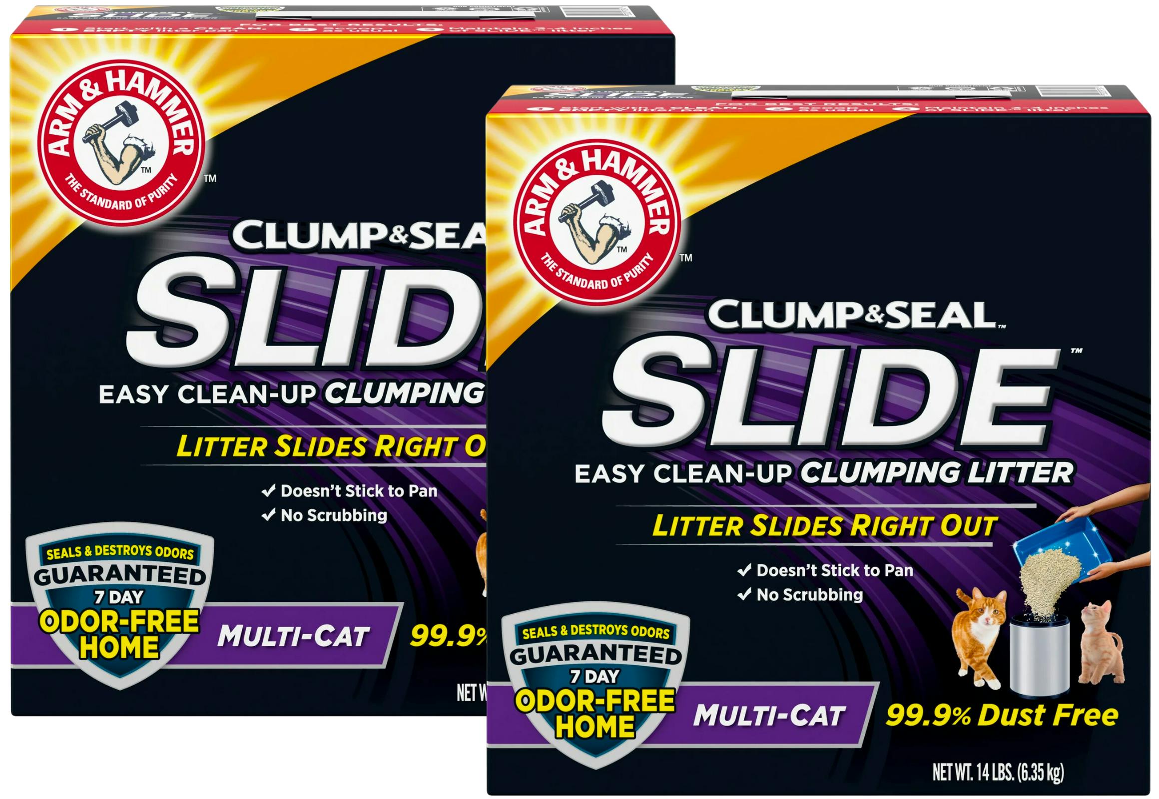 2 Arm & Hammer Litter