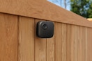 a blink outdoor 4th gen on a fence