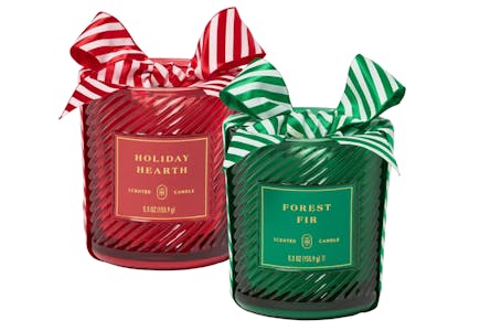 2 Threshold Holiday Jar Candles