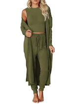 KIRUNDO Women's 3-Piece Lounge Set