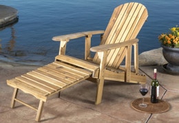 $78 Adirondack Chair With Ottoman at Wayfair (Reg. $170) card image