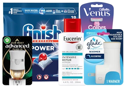 4 Household + 2 Personal Care Items