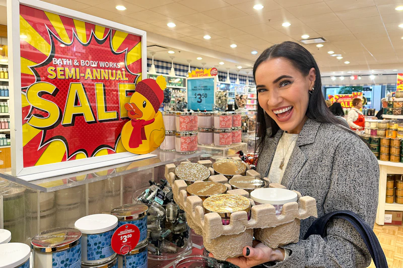 Bath & Body Works Semi-Annual Sale: 3-Wick Candles Starting at $8
