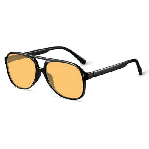 70s Retro Aviator Sunglasses