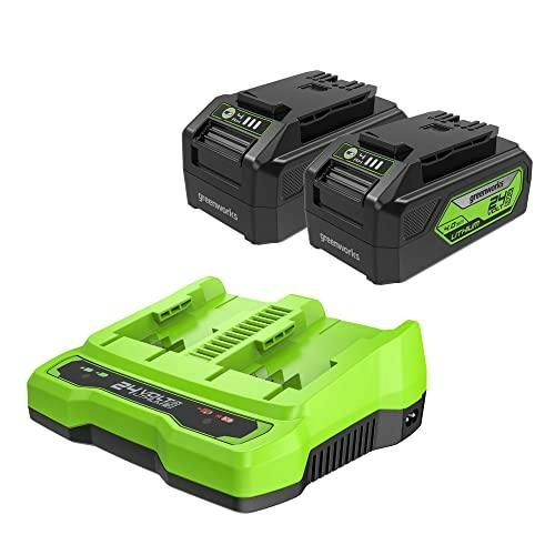Greenworks 24V Battery Starter Kit