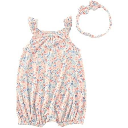 Baby ComfySoft Romper and Bow Set