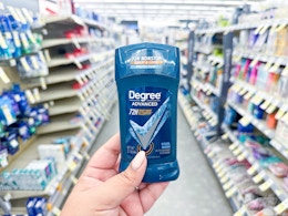 Easy Deal on Degree Advanced Deodorants: Just $1.12 Each at Walgreens card image