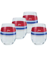Fiesta Stemless Wine Glasses