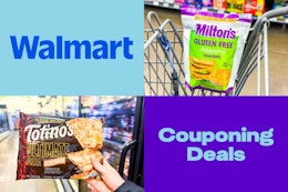 Milton's Crackers & Totino's Ultimate Pizza