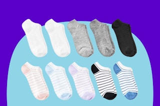 10 pairs of women's low cut socks