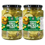 Member's Mark Kosher Dill Pickle Chips 2-Pack
