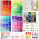 Clay Beads Bracelet Making Kit