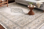 Loloi Teagan Collection TEA-02 Oatmeal/Ivory rug.