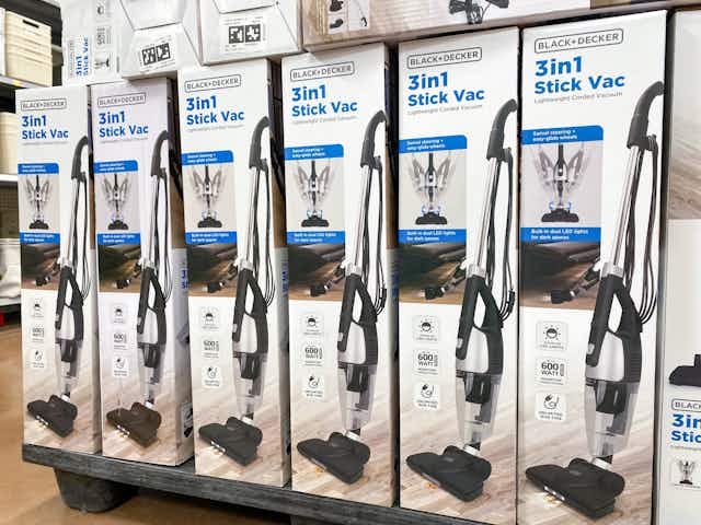 Get a Black+Decker Lightweight Vacuum on Sale at Walmart for $24 (Reg. $40) card image