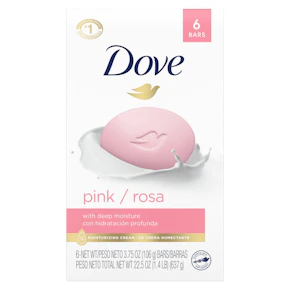 Dove Beauty Bar Soap 6-Pack
