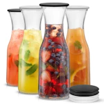 JoyJolt Hali Glass Carafe Set