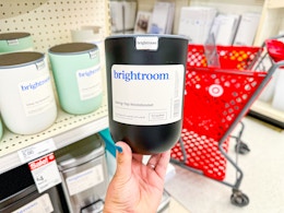 Get a Stainless Steel Desktop Wastebasket for $4.56 at Target card image