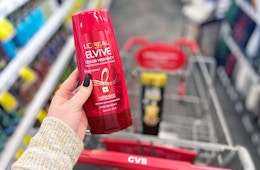 L'Oreal Elvive Shampoo or Conditioner, Only $2.49 at CVS card image