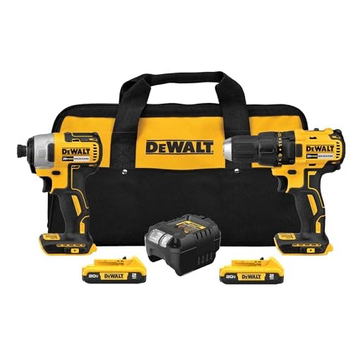 DEWALT 20V MAX Drill & Impact Kit