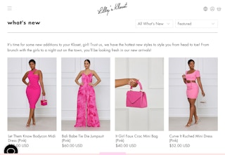 lillys closet website