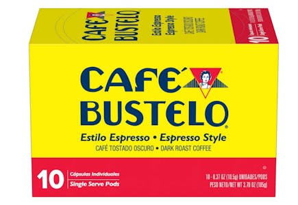 2 Cafe Bustelo Coffee K-Cups Boxes