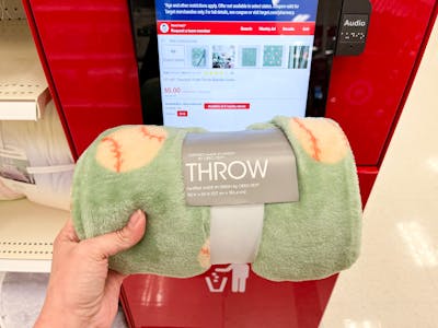 Baseball Plush Throw Blanket