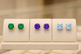 You Can Get a Pair of Gemstone Stud Earrings for Just $20 (Reg. $100) card image